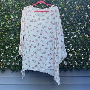 Blue Sky Clothing Blouse Size 2 x